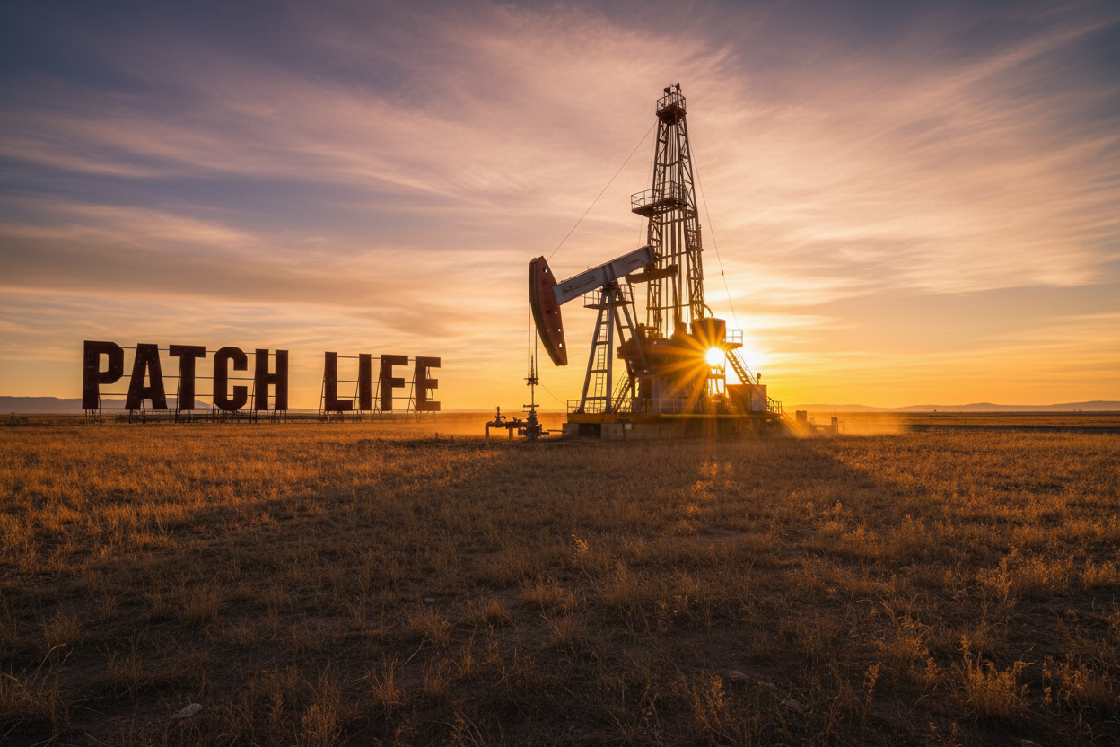 Land Oil Rig with Patch Life